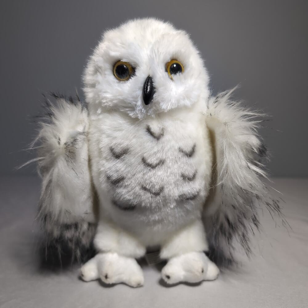 Douglas Legend Snowy Owl Plush Toy‎ Stuffed Animal Wizard Hedwig Potter Cuddle